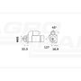 Rozrusznik 62/930-181 , 930-274 12V - 12V - 4,2 kW  ISKRA / MAHLE / LETRIKA  z przekładnią redukującą