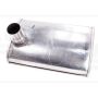 Tłumik wydechowy  INOX stal nierdzewna  30/165-123