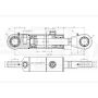 Cylinder hydrauliczny agregatu