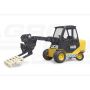 JCB Wózek widłowy z ładowaczem teleskopowym (Teletruk) + paleta Bruder 02512 BR-02512 BRUDER