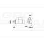 ROZRUSZNIK Z REDUKTOREM 62/930-173  12v , 3kw ISKRA / MAHLE / LETRIKA