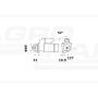 ROZRUSZNIK 62/930-193 , 930-23 930-165 930-221 12V 4.0KW Z-9 ISKRA / MAHLE / LETRIKA