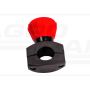 Gałka kierownicy na łożysku czerwona