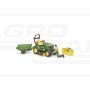 Traktorek kosiarka John Deere z akcesoriami Bruder 62104 BR62104 BRUDER