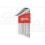 Zestaw kluczy z kulką długie TORX YATO T9-T40 8 elementów