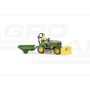Traktorek kosiarka John Deere z akcesoriami Bruder 62104 BR62104 BRUDER