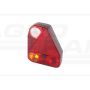 Lampa zespolona tylna z trójkątem odblaskowym HOR56 (narożna-prawa ze światłem cofania)