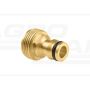 Przyłącze z gwintem zewnętrznym BRASS™ G3/4” (26,5 mm)