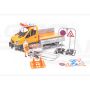 Mercedes Sprinter do prac drogowych z figurką i akcesoriami Bruder 02677 BR02677 BRUDER