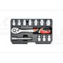 Zestaw narzędziowy 12 elementowy YATO 1/2